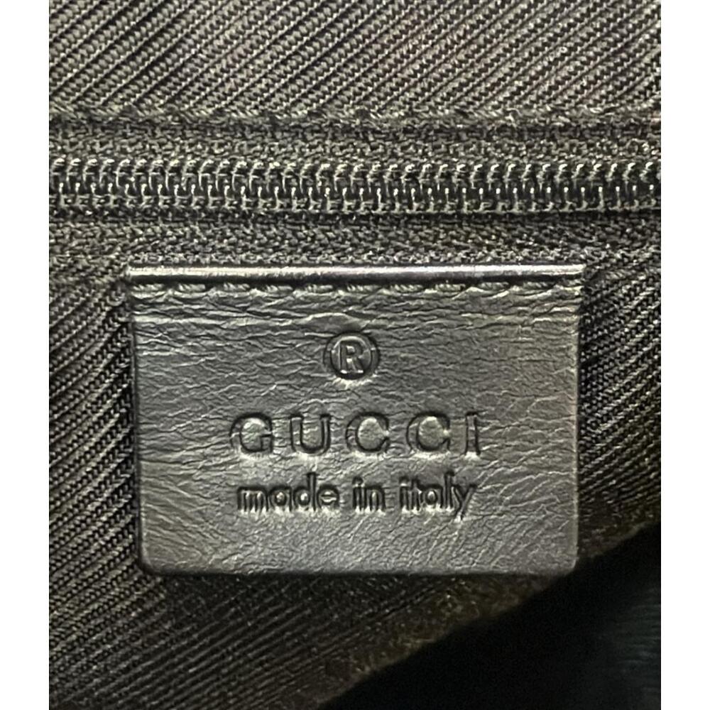 Gucci Shoulder Black GG canvas hobo bag - Picture 6 of 6